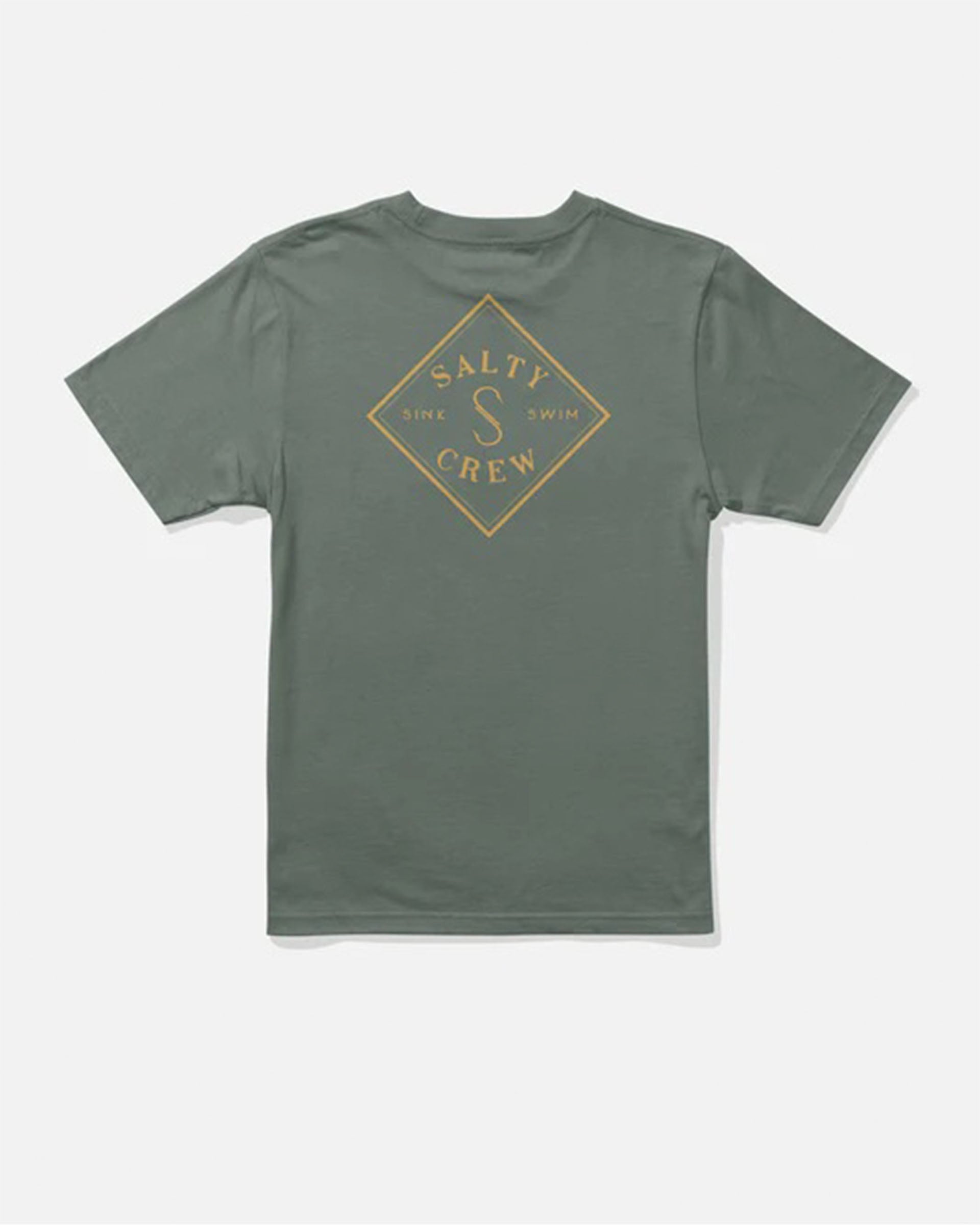 Salty Crew Boy's Tippet Short Sleeve T-Shirt - Laurel Wreath