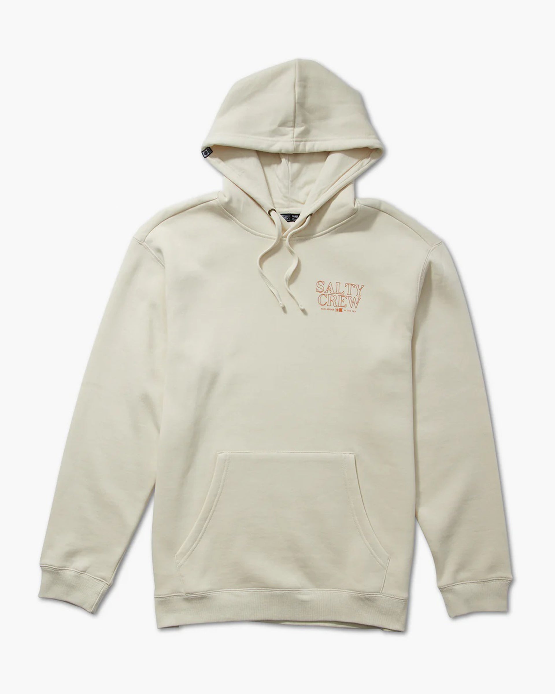 Salty Crew Brother Bruce Hooded Fleece - Bone