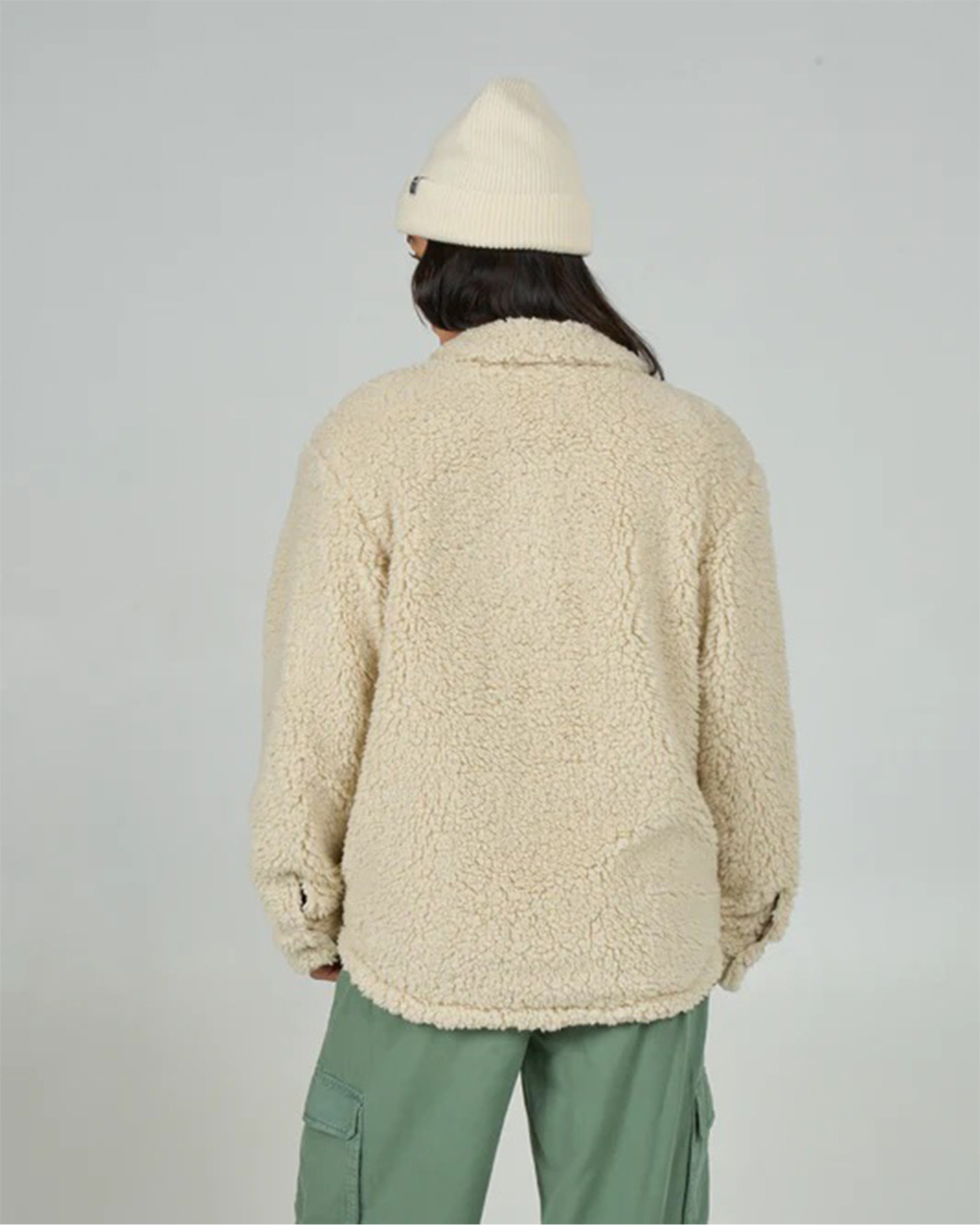 Salty Crew Women's Calm Seas Shacket - Natural