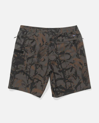 Salty Crew Crew 18" Ewaist Boatshort - Dark Kelp Camo