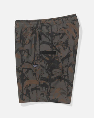 Salty Crew Crew 18" Ewaist Boatshort - Dark Kelp Camo