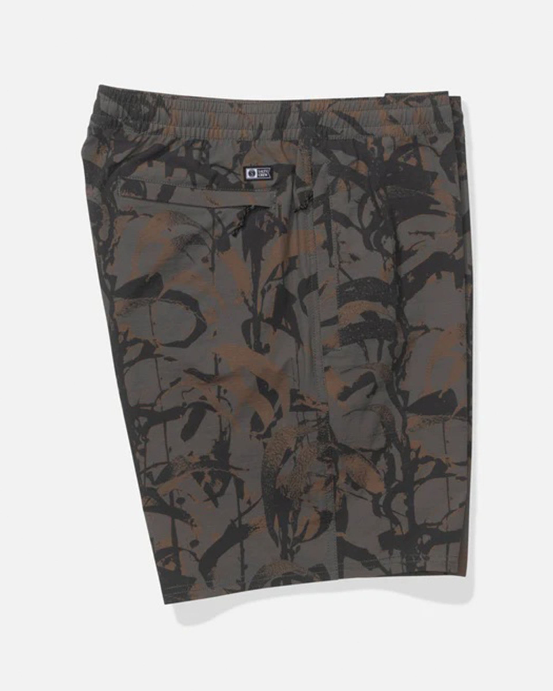 Salty Crew Crew 18" Ewaist Boatshort - Dark Kelp Camo