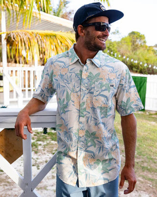 Salty Crew Crew Button Up Shirt - Off White