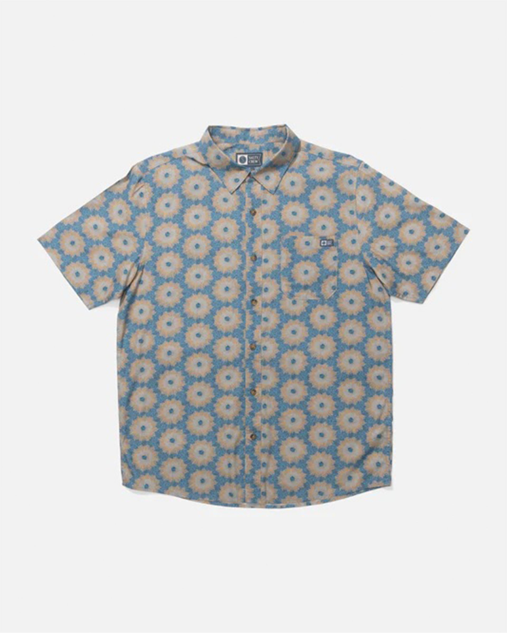 Salty Crew Crew Button Up Shirt - Slate