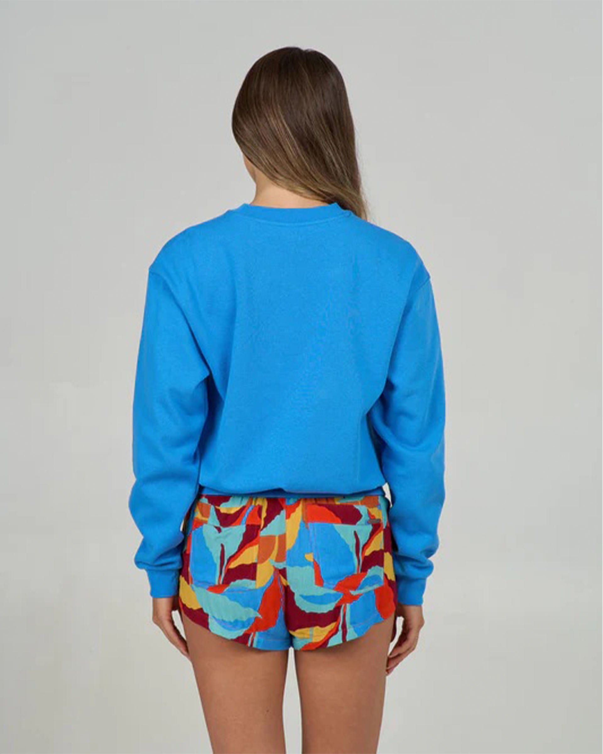 Roxy Women's Dock Line Crew Sweater - Bold Blue