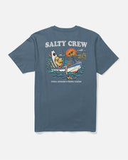 Salty Crew Down Time Short Sleeve T-Shirt - Slate