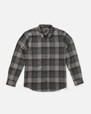 Salty Crew Early Bird Flannel - Charcoal