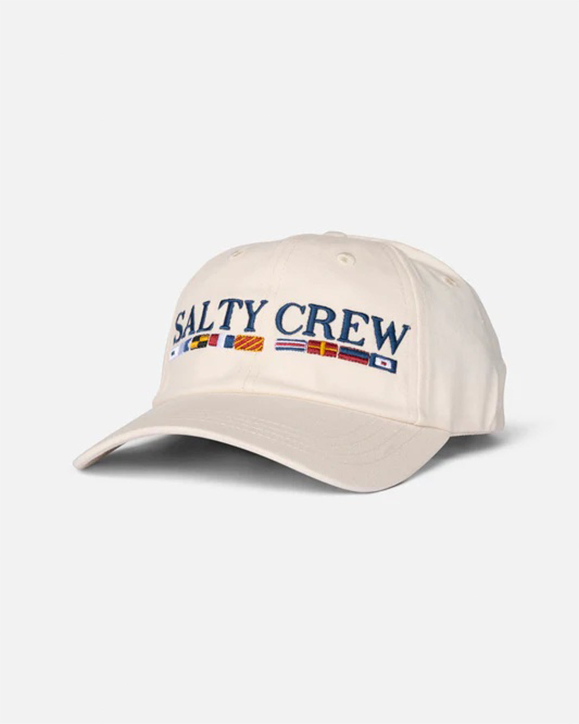 Salty Crew Women's Flag Dad Hat - Off White