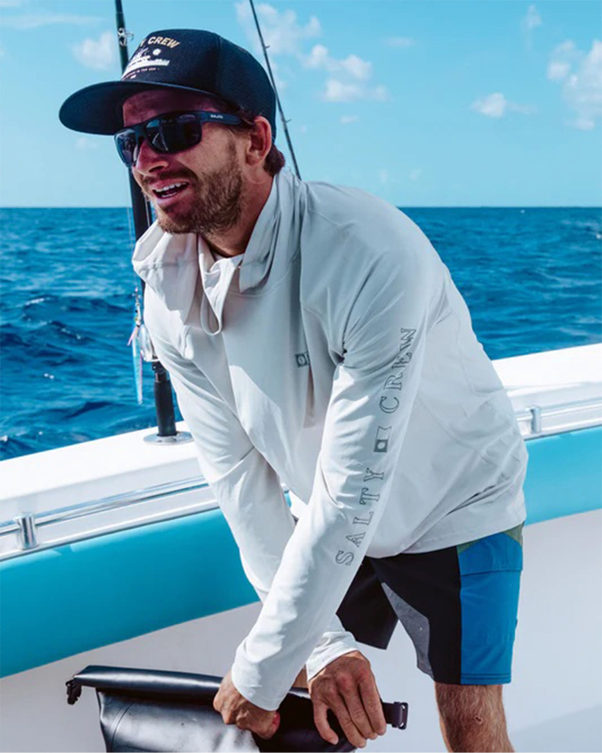 Salty Crew Flagship 20" Boatshort - Cast Blue