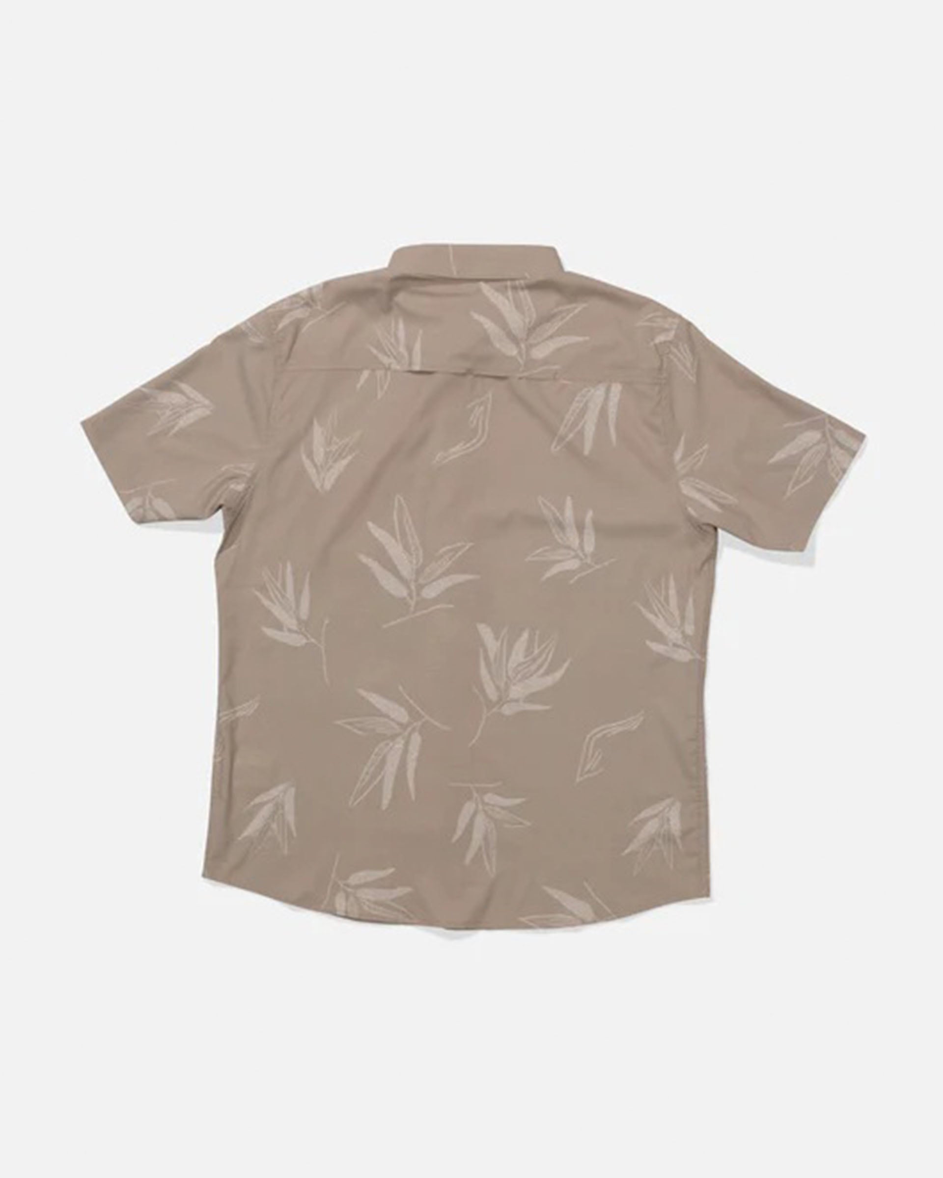Salty Crew Flagship UV Button Up Shirt - Dark Khaki