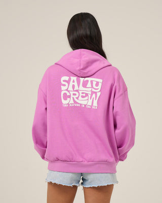 Salty Crew Women's Freestyle Hoodie - Violet