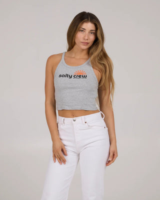 Salty Crew Women's Fun In The Sun Tank Top - Athletic Heather
