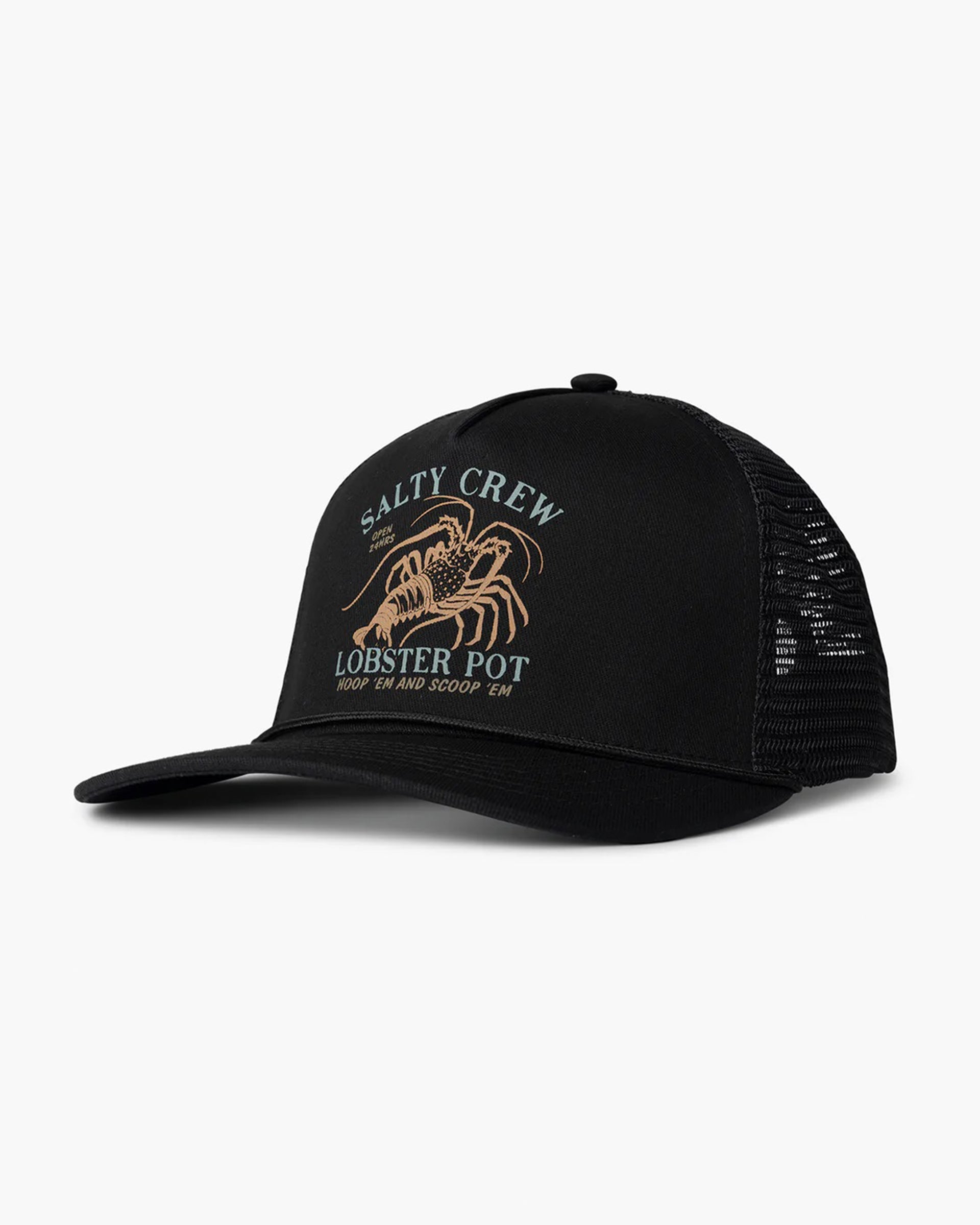 Salty Crew Good Times Trucker Hat - Black