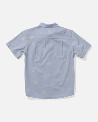 Salty Crew Boy's Good Vibes Woven Shirt - Blue Fog