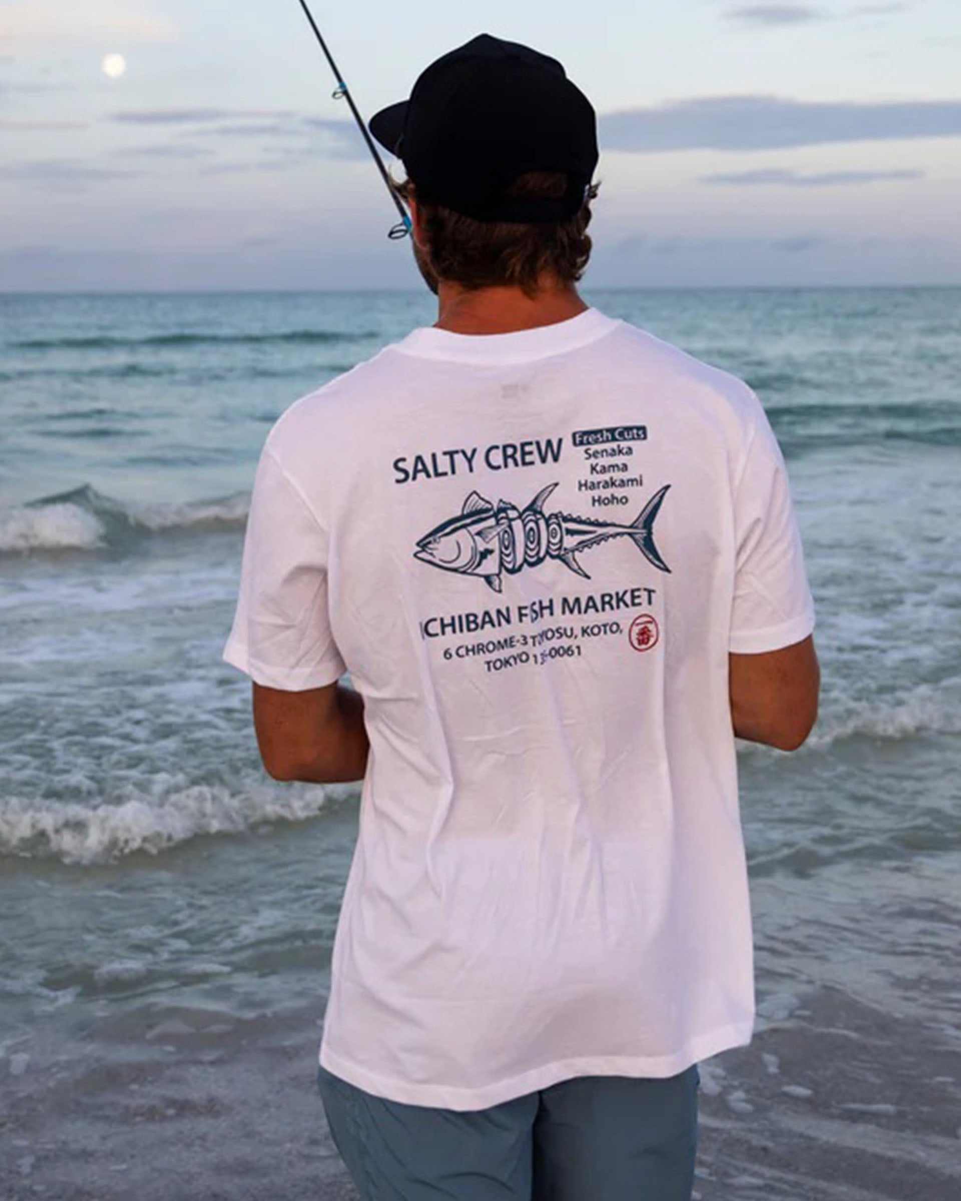 Salty Crew Ichiban Short Sleeve T-Shirt - White