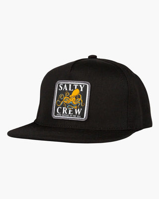 Salty Crew Ink Slinger Retro Trucker Hat - Black