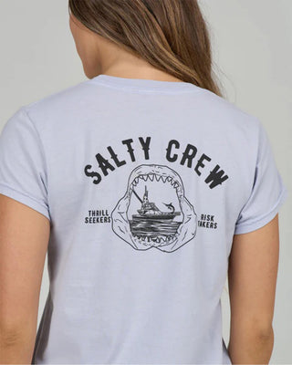 Salty Crew Jawbone Modern Short Sleeve T-Shirt - Fog