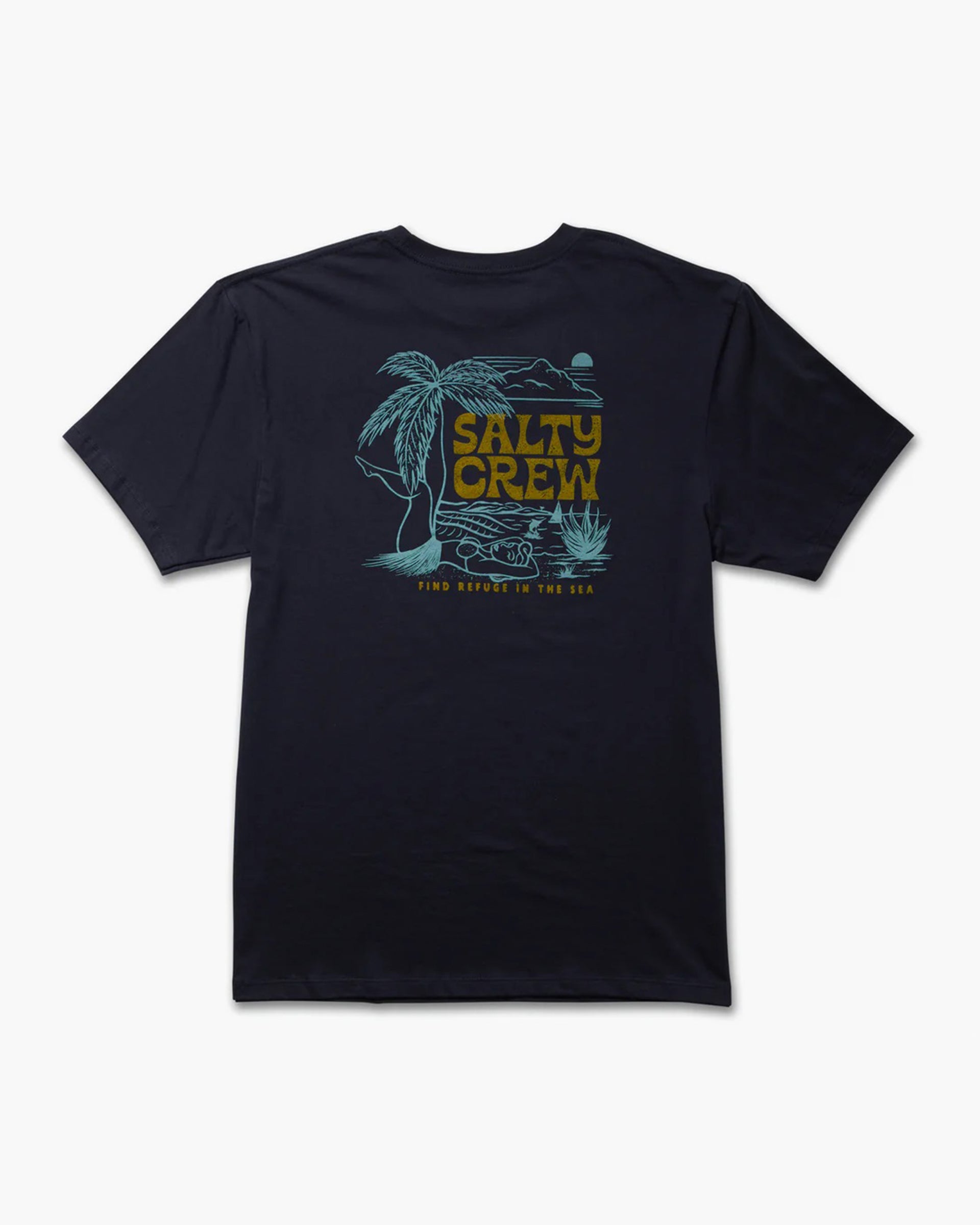 Salty Crew Legs Premium Short Sleeve T-Shirt - Navy