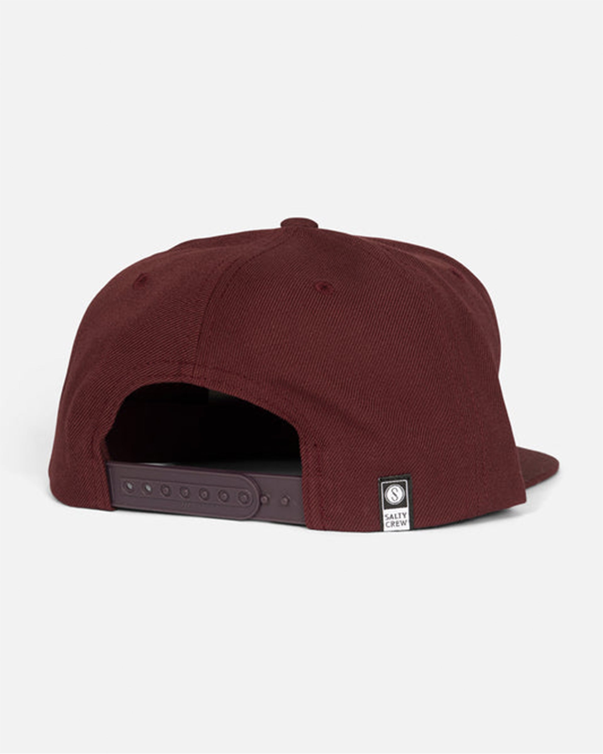 Salty Crew Lurking 6 Panel Hat - Burgundy