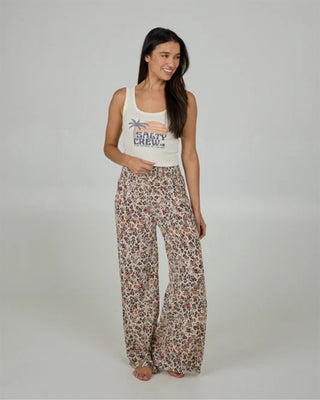 Salty Crew Women's Mainland Beach Pant - Chocolate