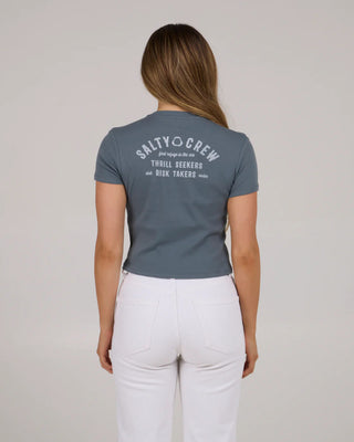 Salty Crew Women's Night Bite Baby Tee