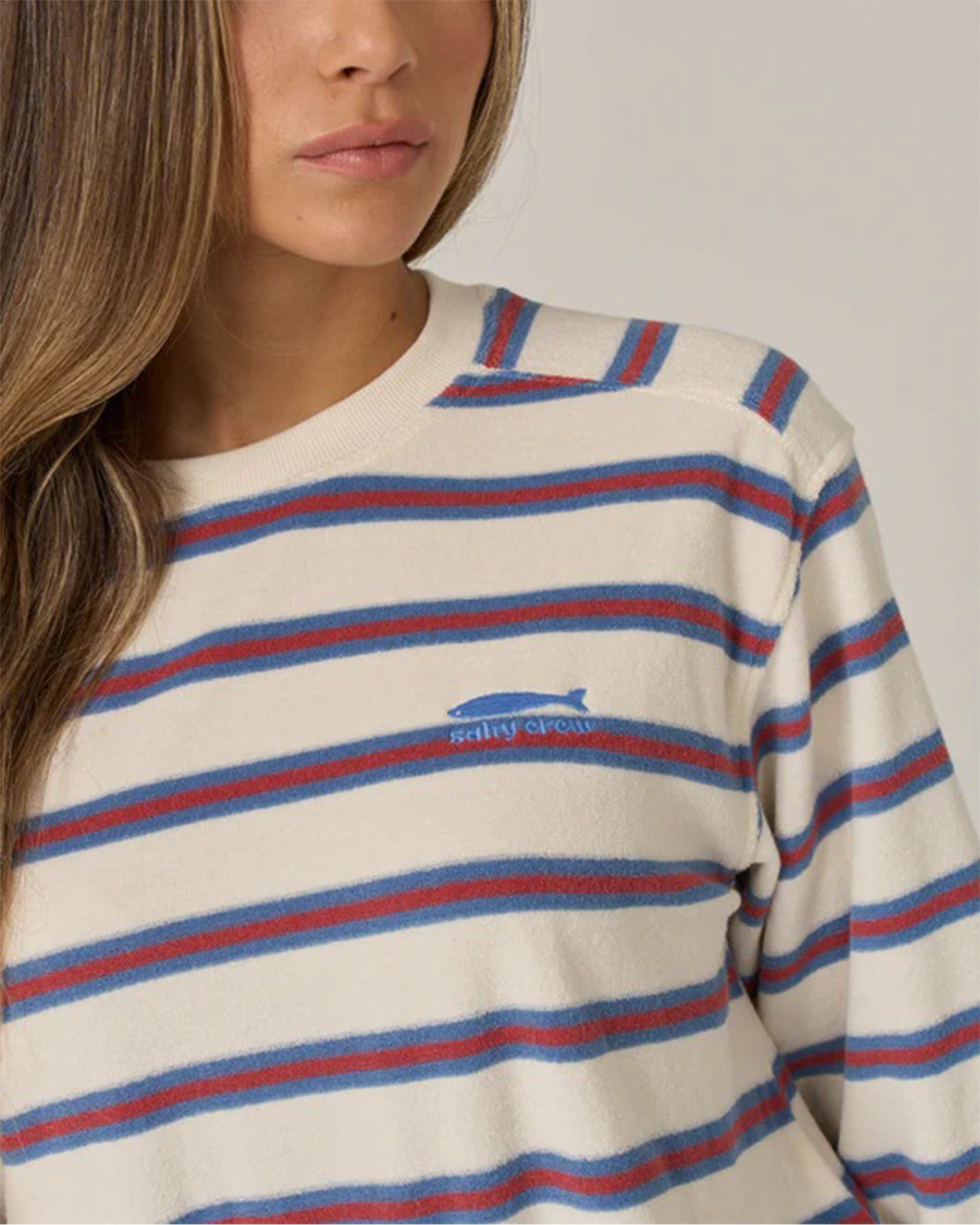 Salty Crew Women's Night N Day Crew Sweater - Off White