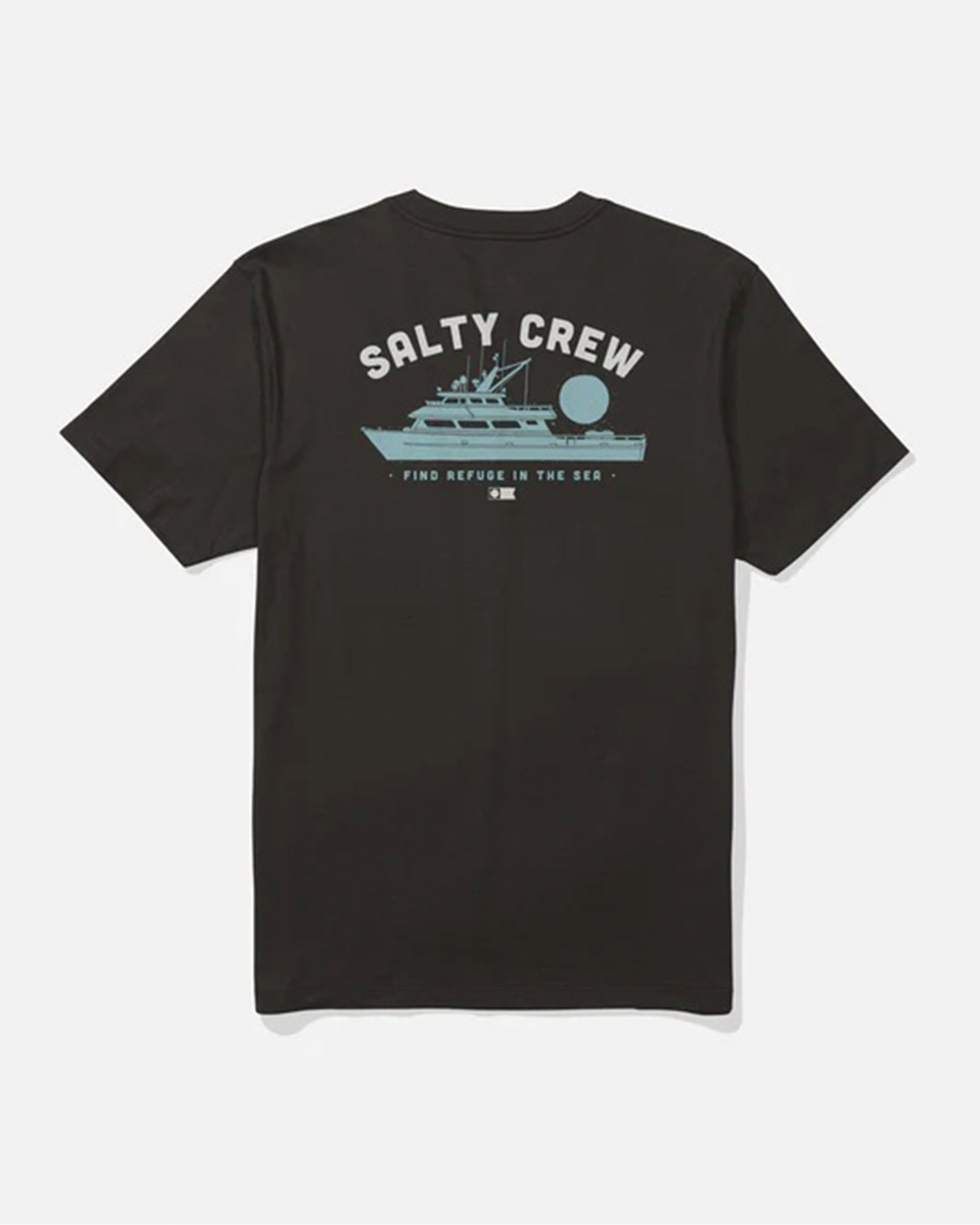 Salty Crew Overnight Short Sleeve T-Shirt - Black