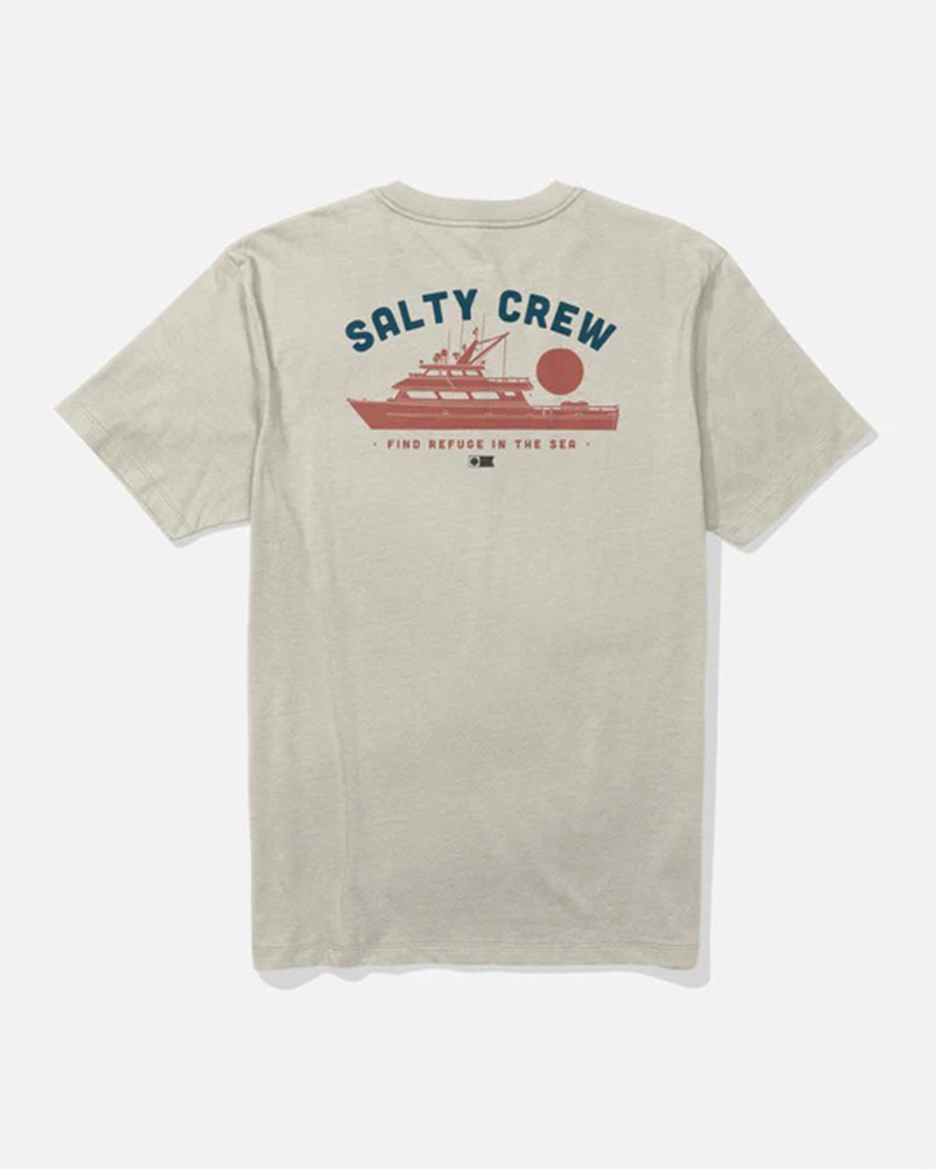Salty Crew Overnight Short Sleeve T-Shirt - Bone