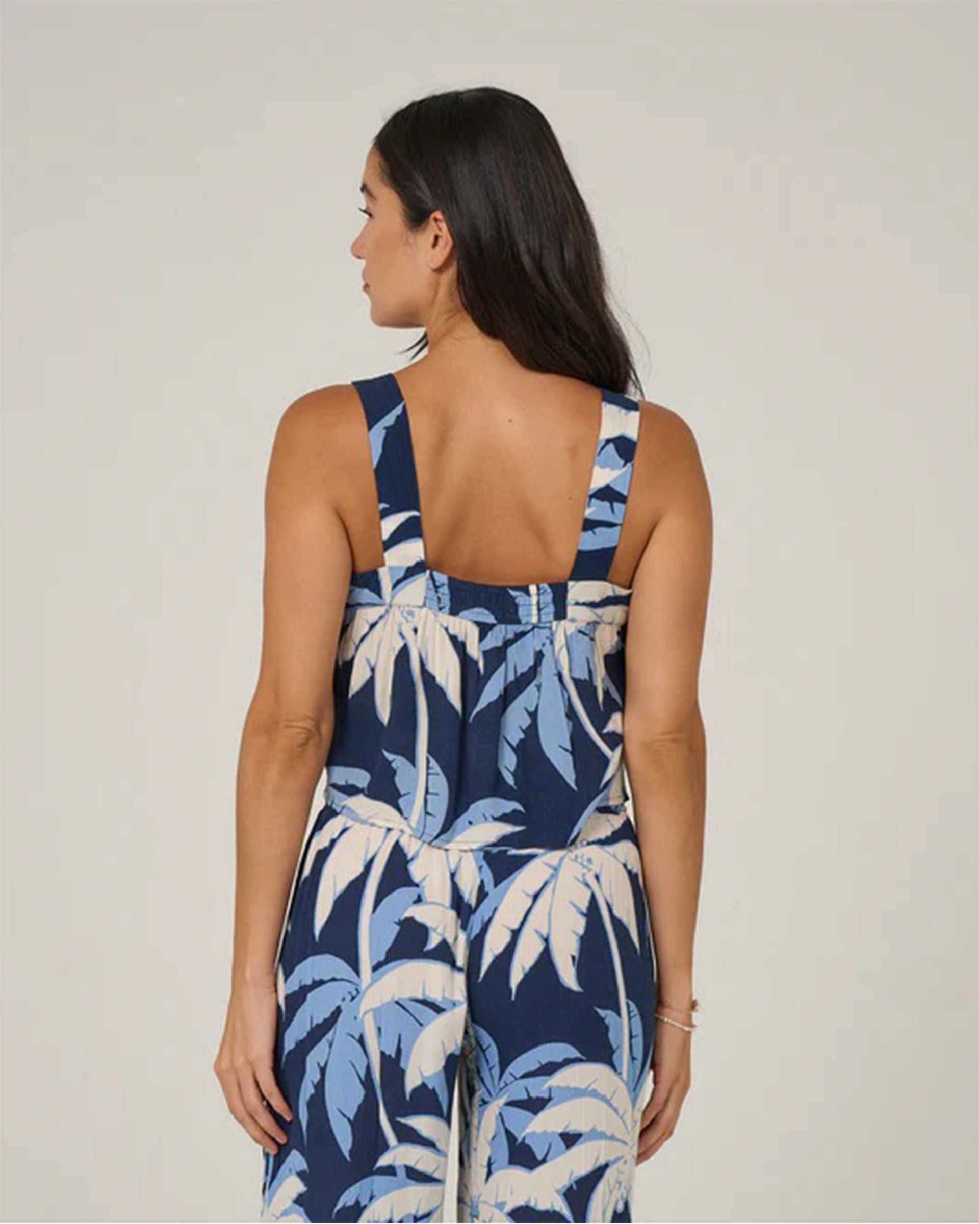 Salty Crew Women's Palms Up Cami - Bright Navy