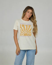 Salty Crew Women's Perfect Set Boyfriend Tee - Off White