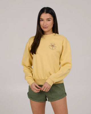 Salty Crew Women's Queen Palm Crew