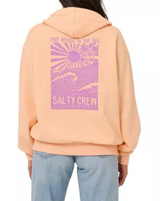 Salty Crew Women's Rise And Smile Hoodie - Apricot