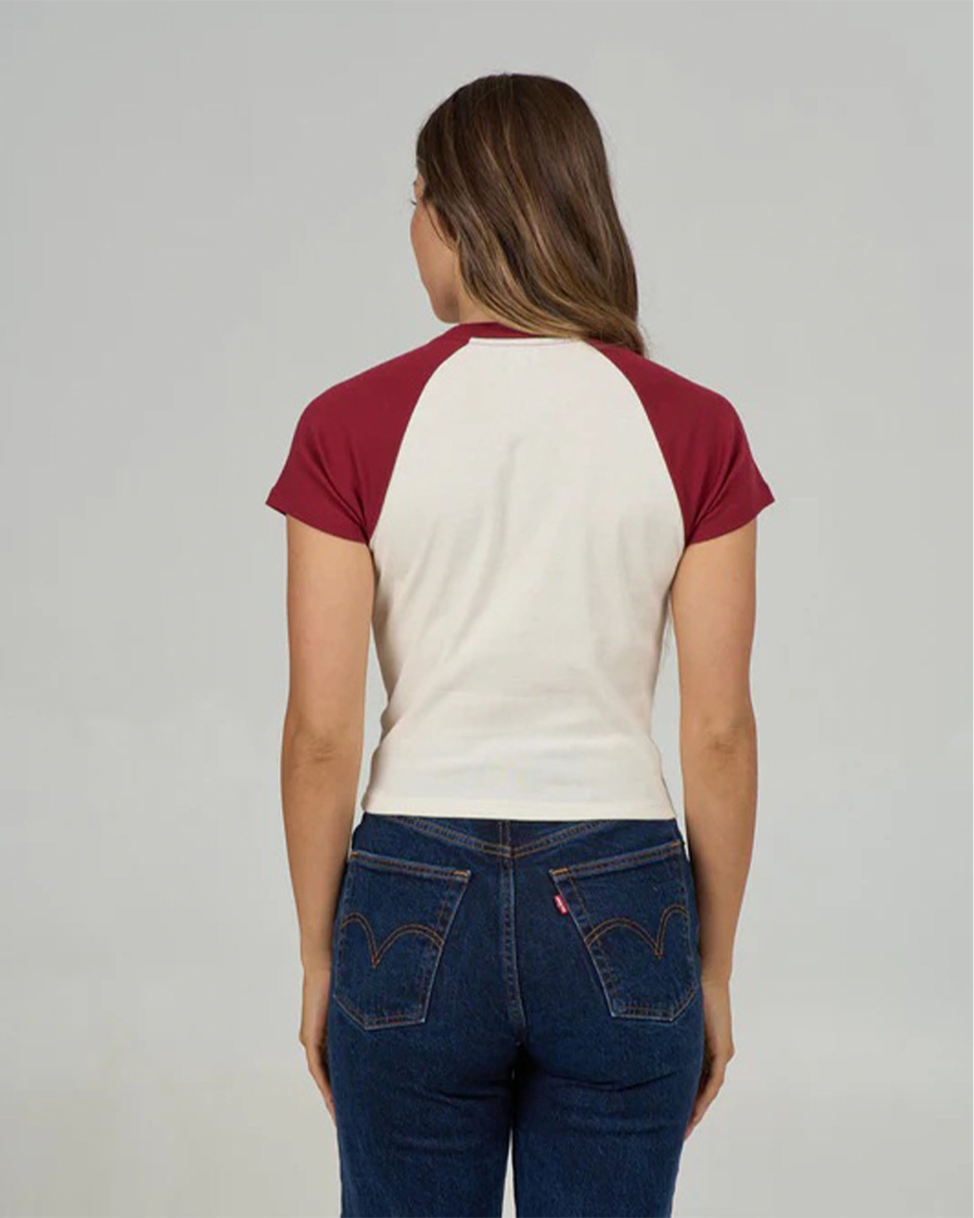 Salty Crew Sailor Delight Raglan Tee - Plum