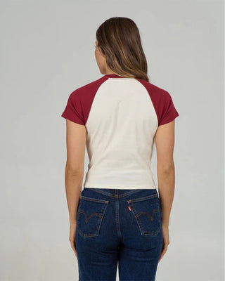 Salty Crew Sailor Delight Raglan Tee - Plum