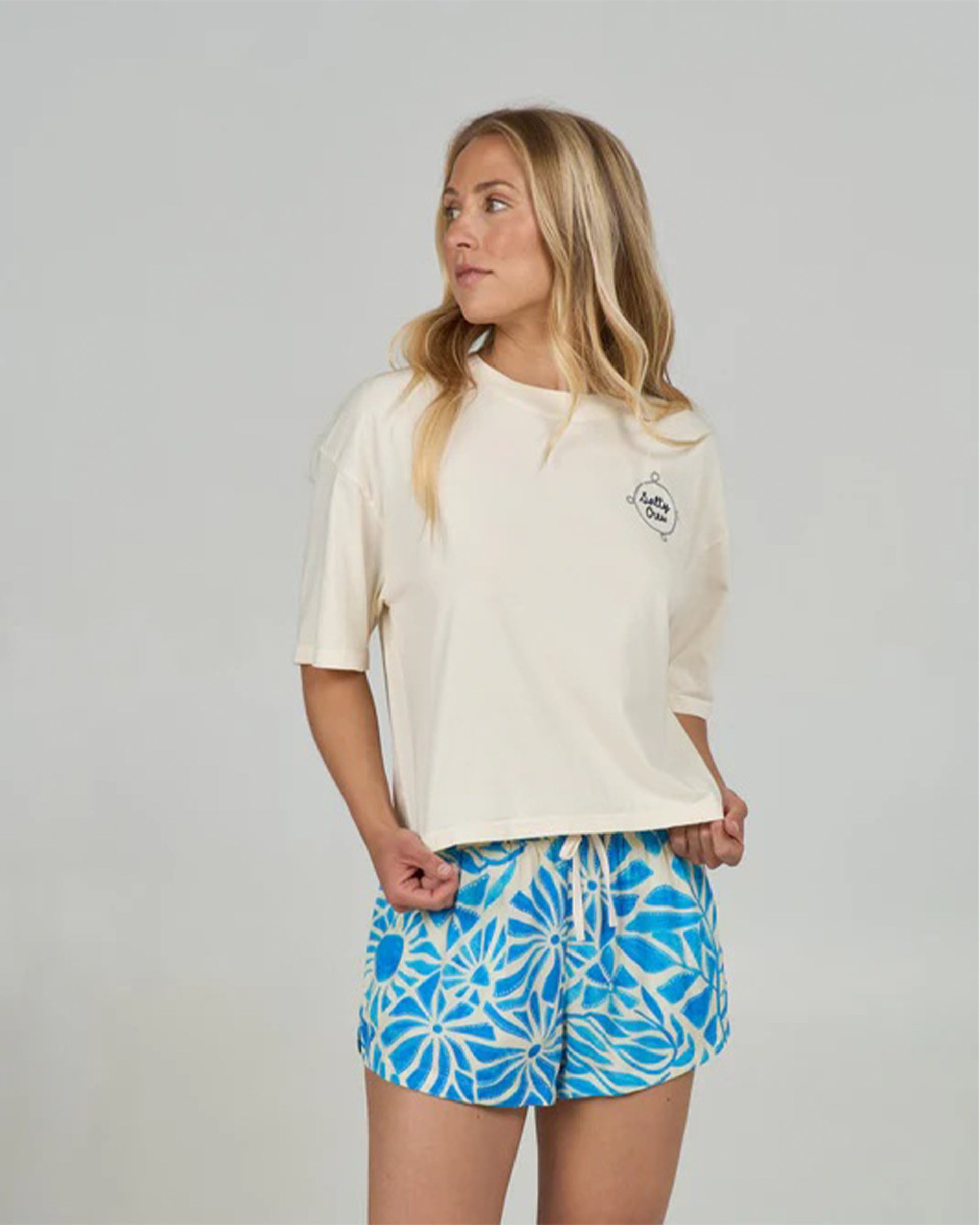Salty Crew Women's Shellbrate Skimmer Tee - Off White
