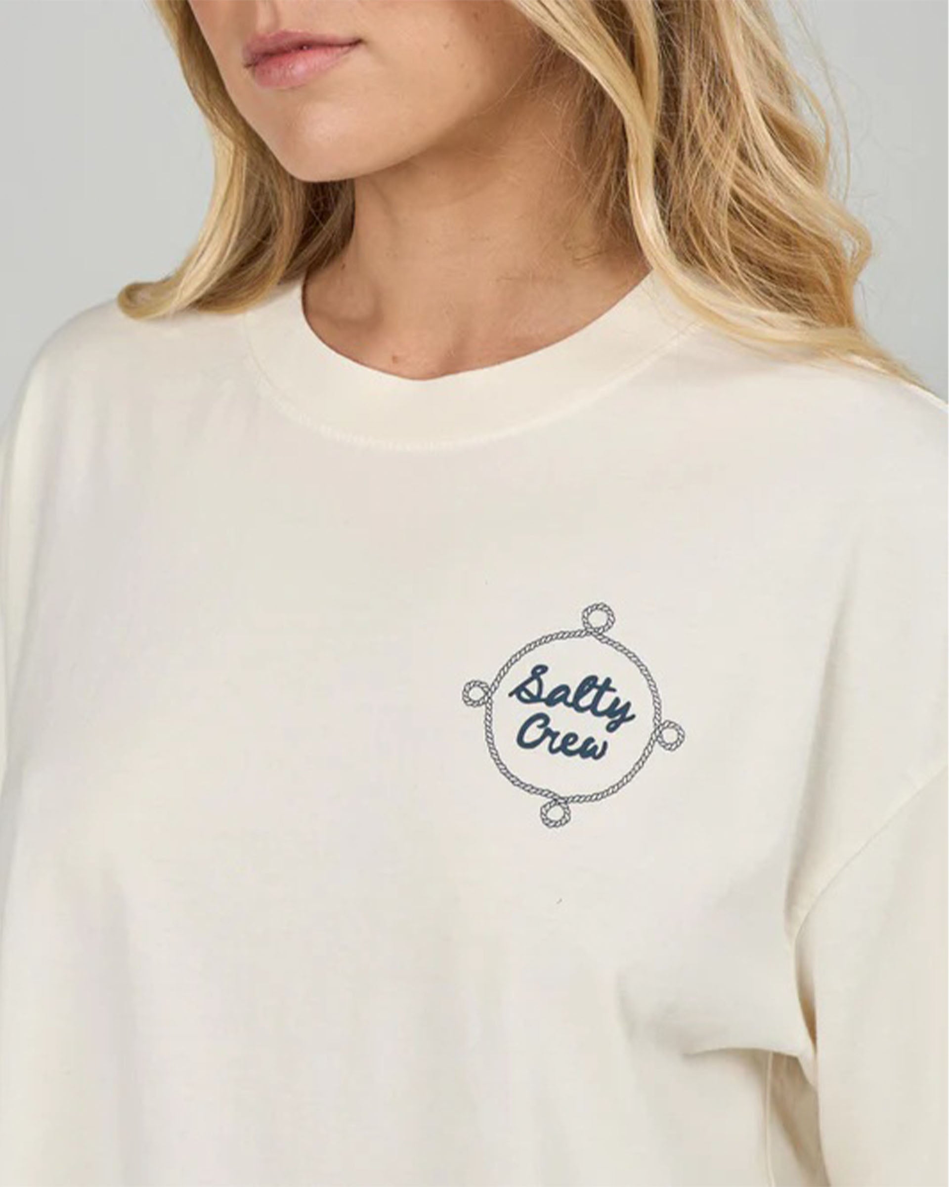Salty Crew Women's Shellbrate Skimmer Tee - Off White