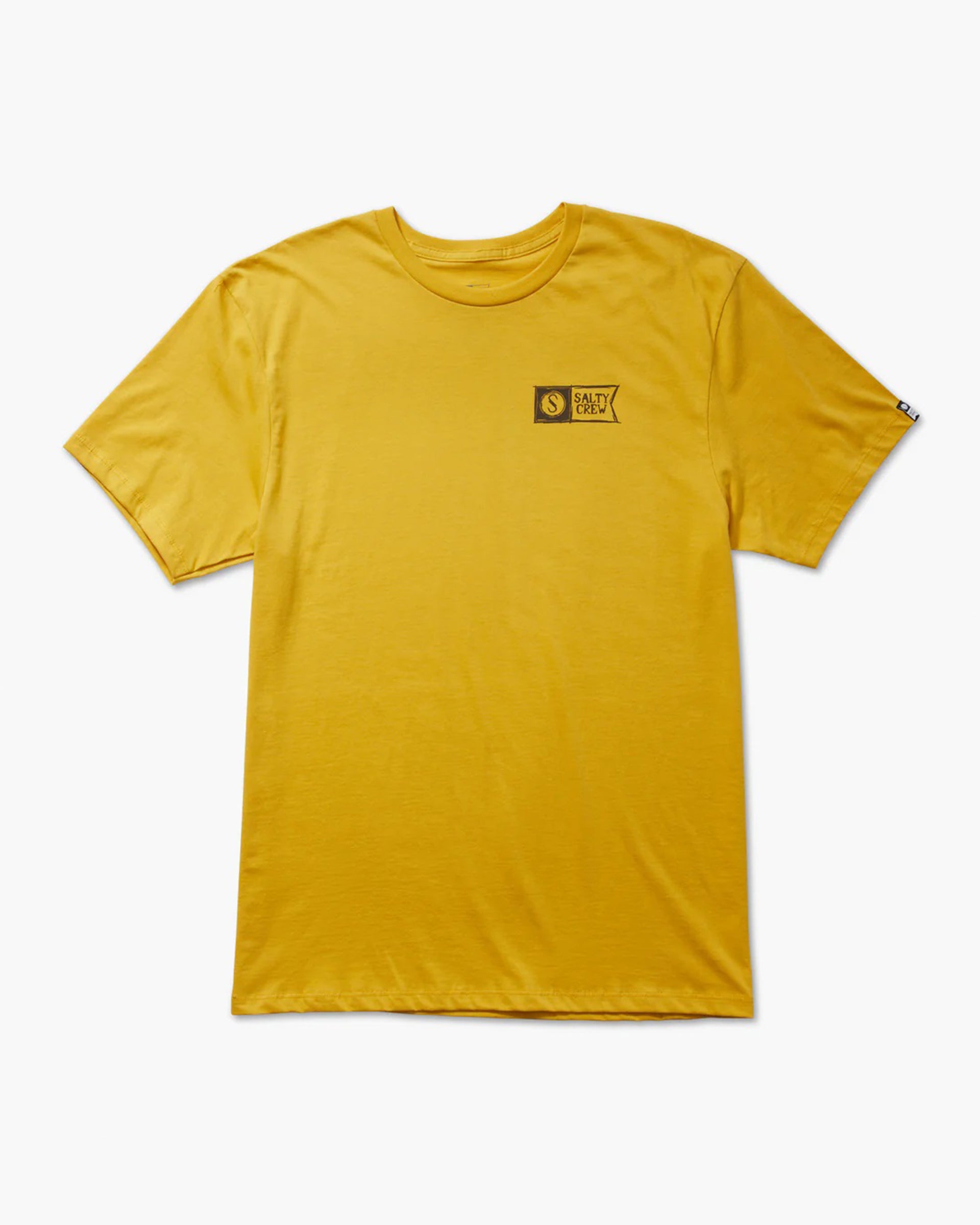 Salty Crew Sketchy Alpha Premium Short Sleeve Tee - Mustard