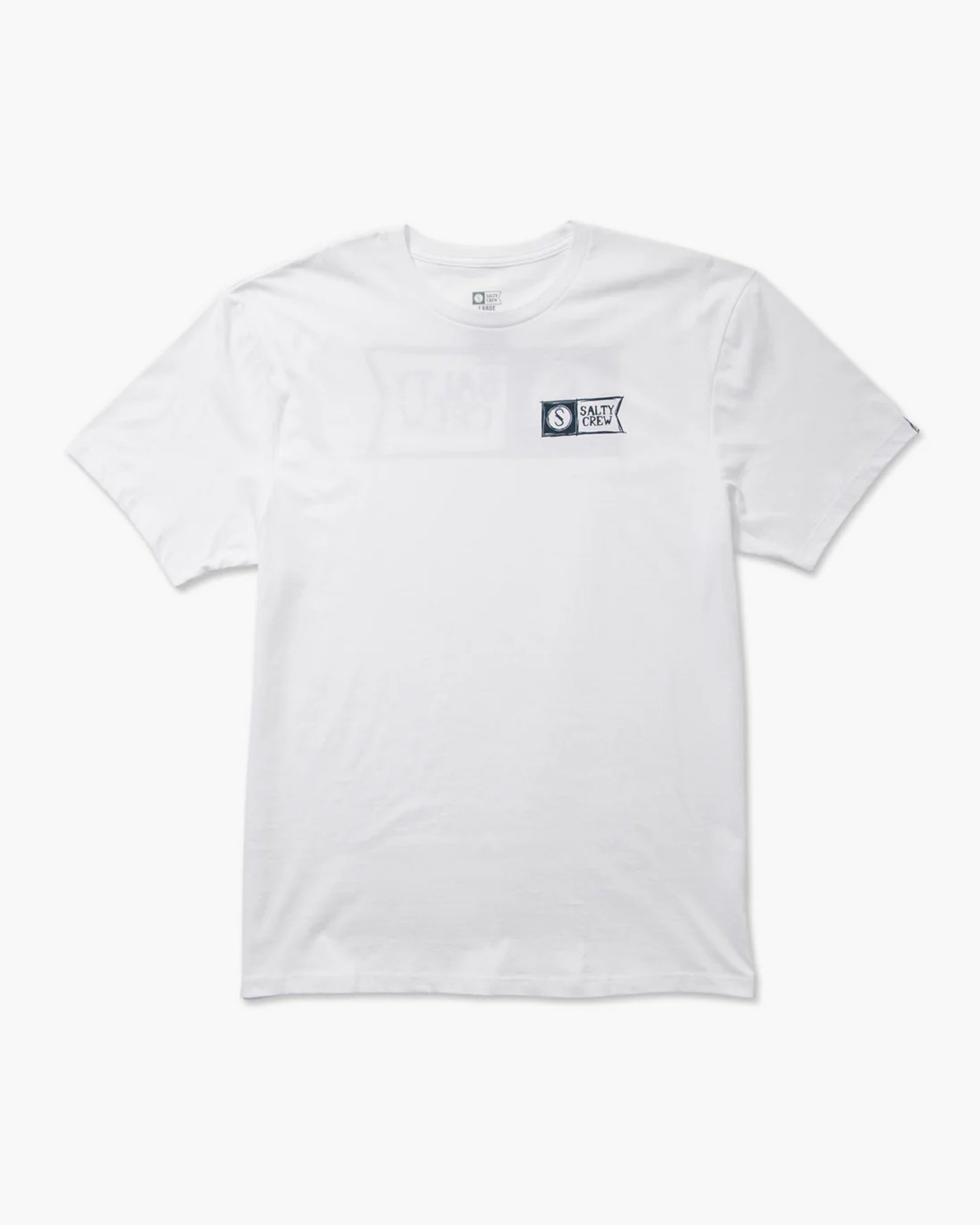 Salty Crew Sketchy Alpha Premium Short Sleeve Tee - White