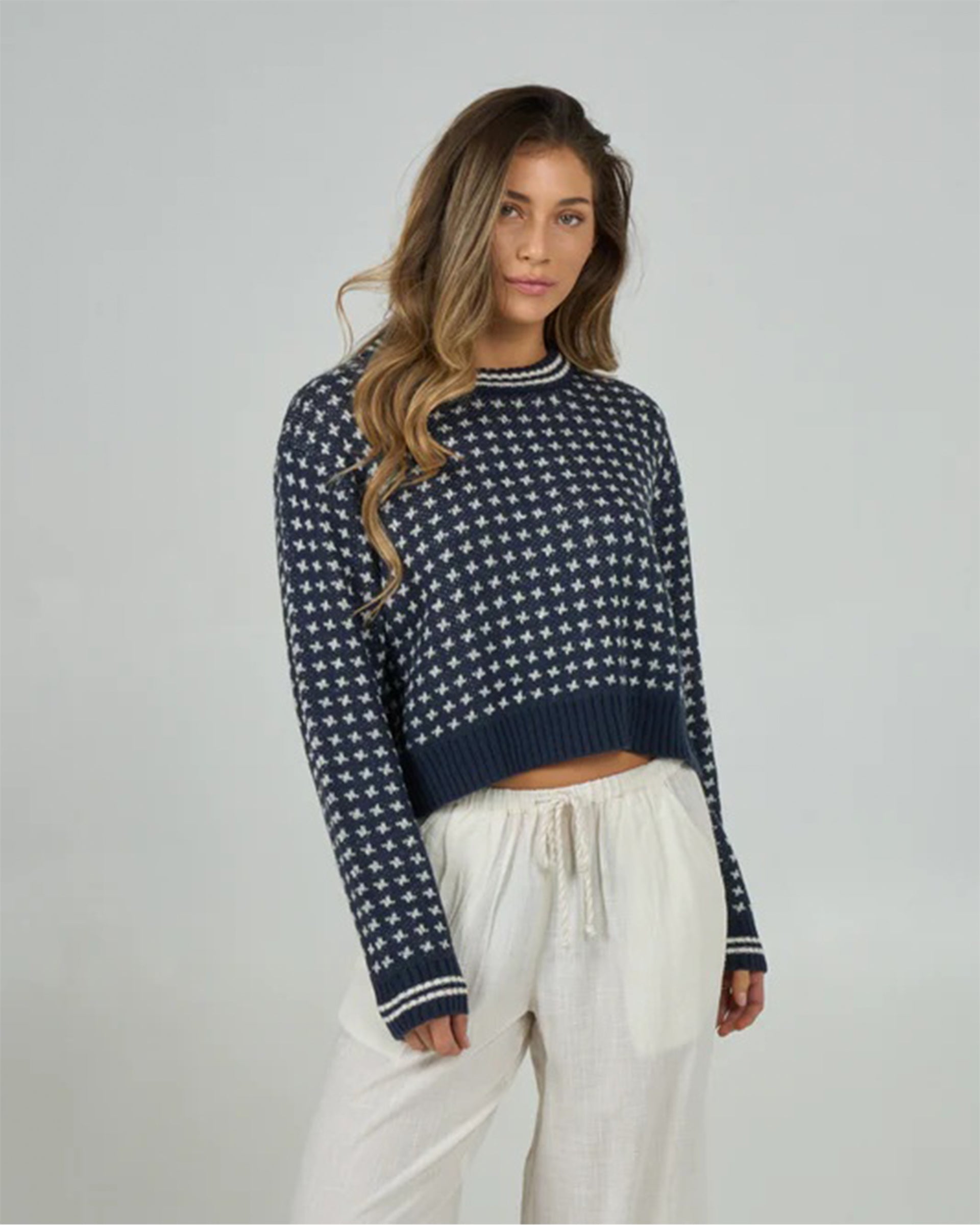 Salty Crew Women's Starlight Sweater - Dark Navy