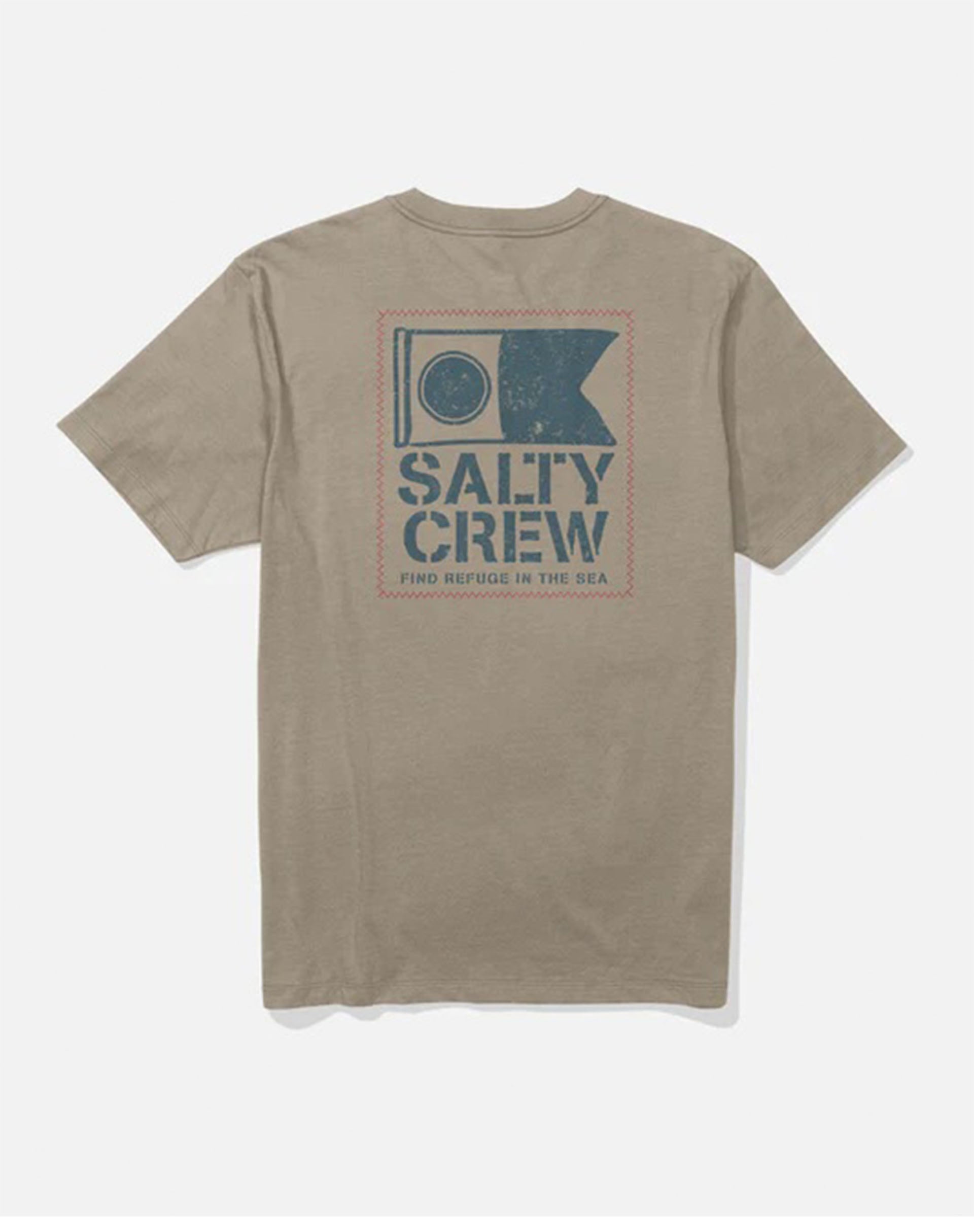 Salty Crew Stitched Short Sleeve T-Shirt - Twig