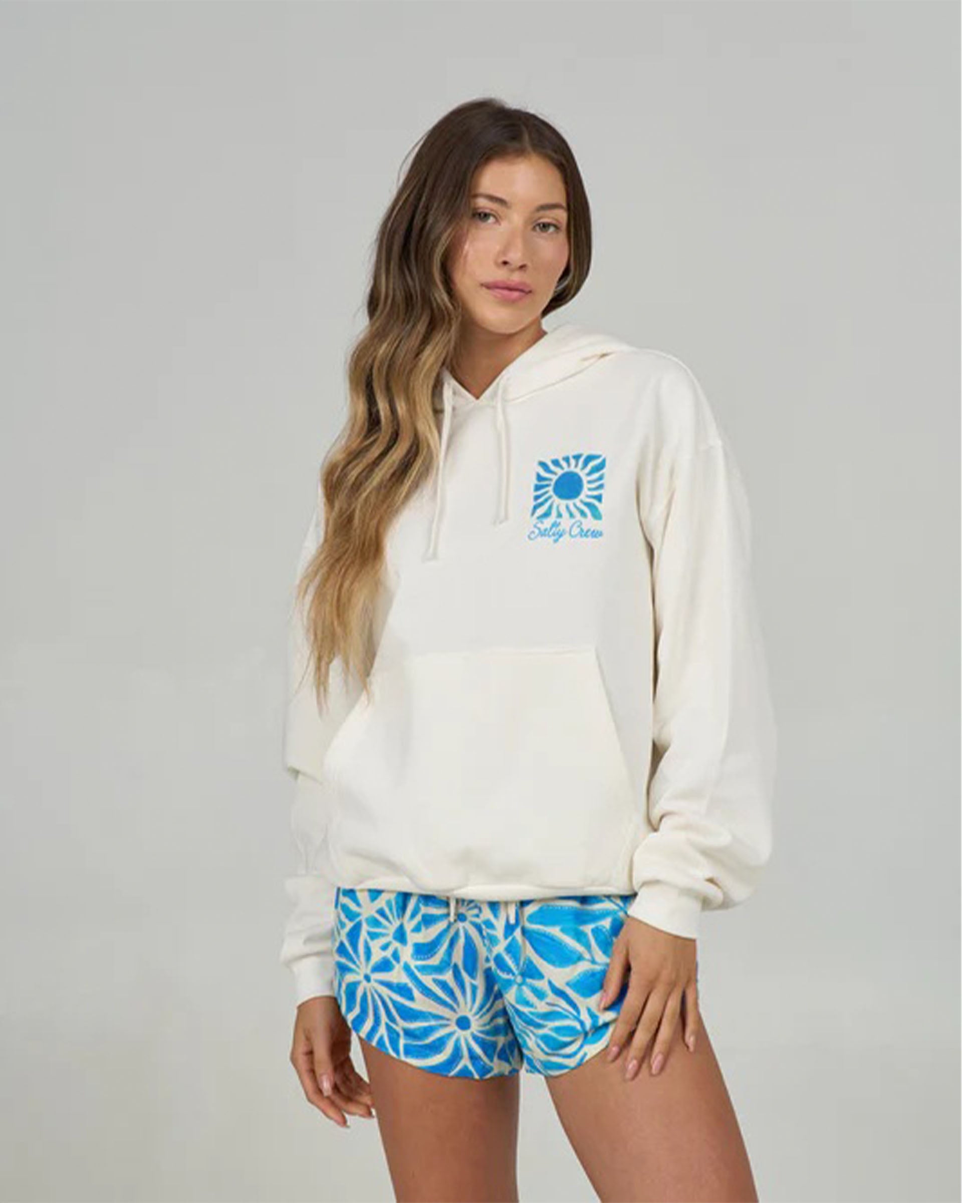 Salty Crew Women's Sunblock Hoody - Off White