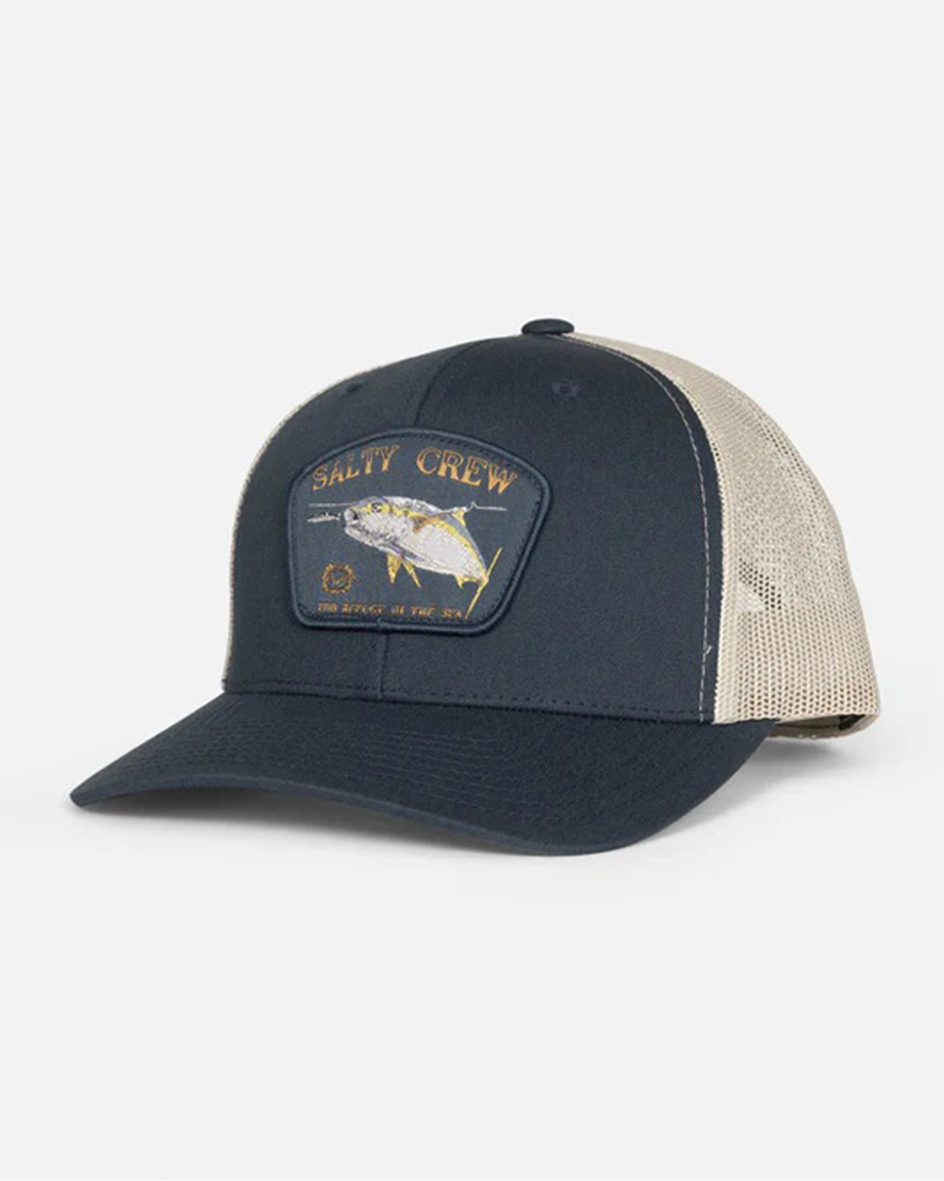 Salty Crew Surface Retro Trucker Hat - Navy/Silver
