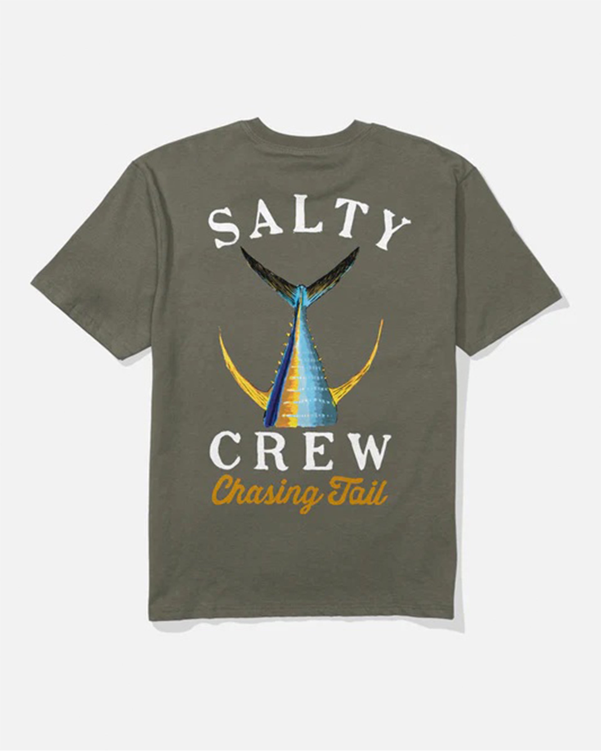 Salty Crew Tailed Short Sleeve Tee - Dusty Olive