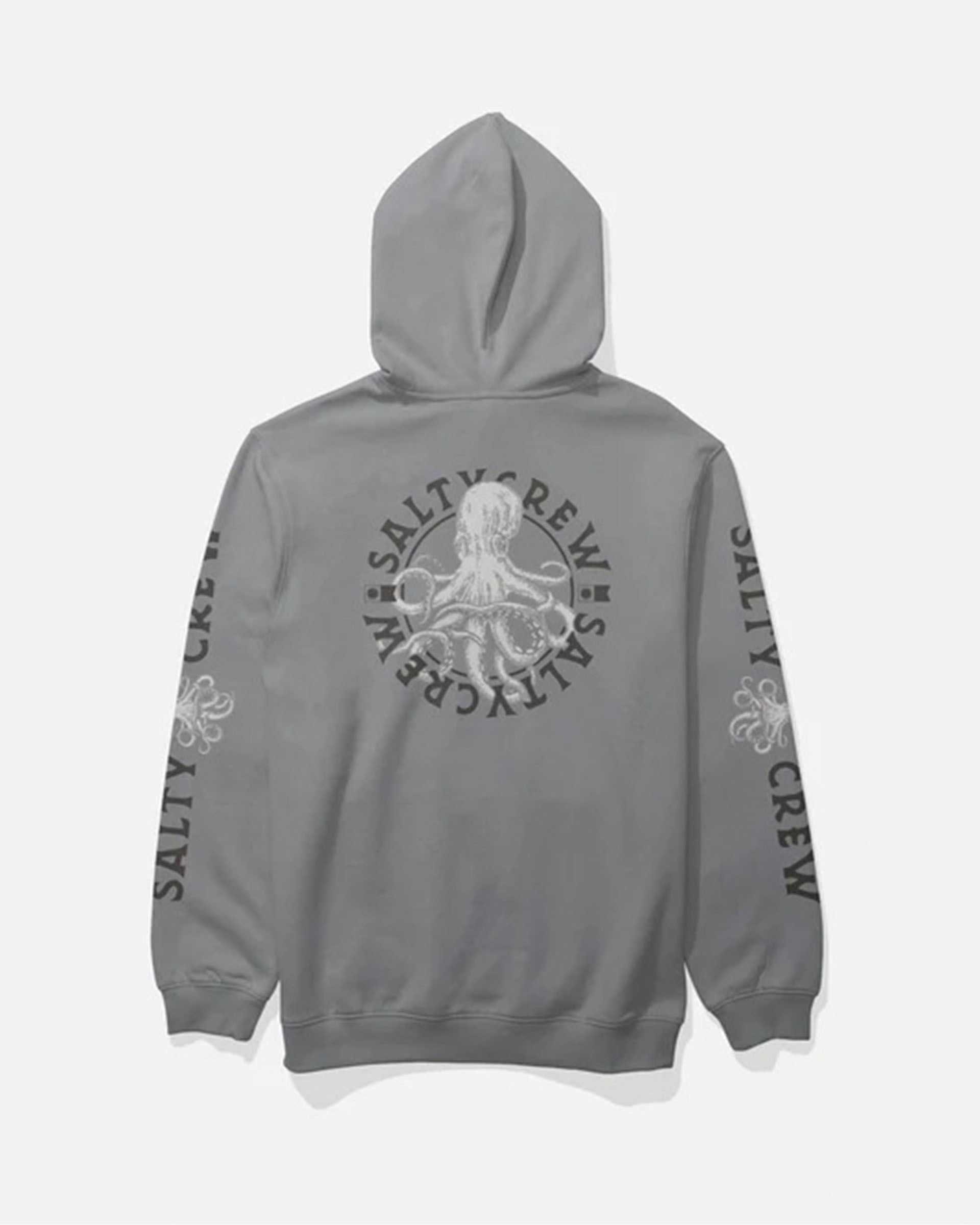 Salty Crew Tentacles Fleece Pullover Hoodie - Shark Skin