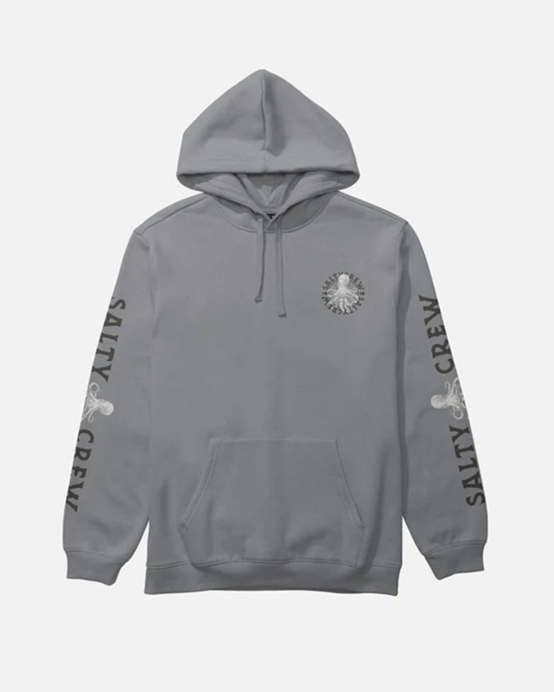 Salty Crew Tentacles Fleece Pullover Hoodie - Shark Skin