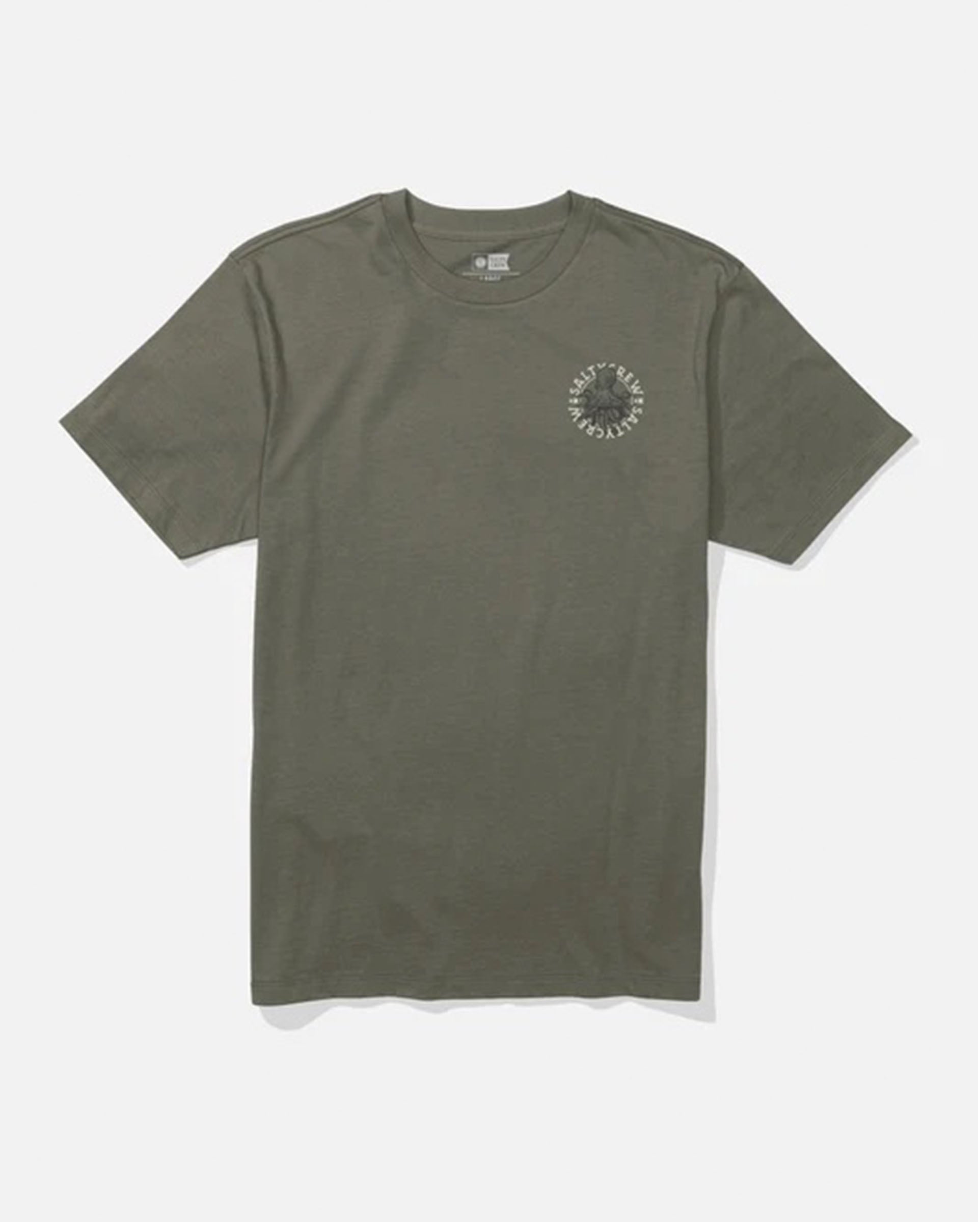 Salty Crew Tentacles Short Sleeve T-Shirt - Dusty Olive