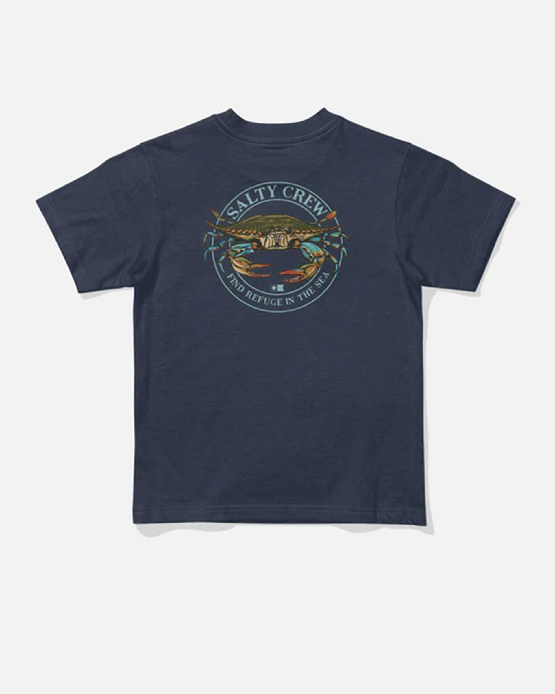 Salty Crew Toddler Jimmy Short Sleeve T-Shirt - Navy