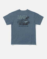 Salty Crew Toddler Truck Stop Short Sleeve T-Shirt - Slate
