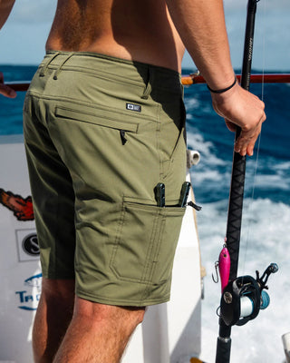Salty Crew Transom Tech Short - Dusty Olive