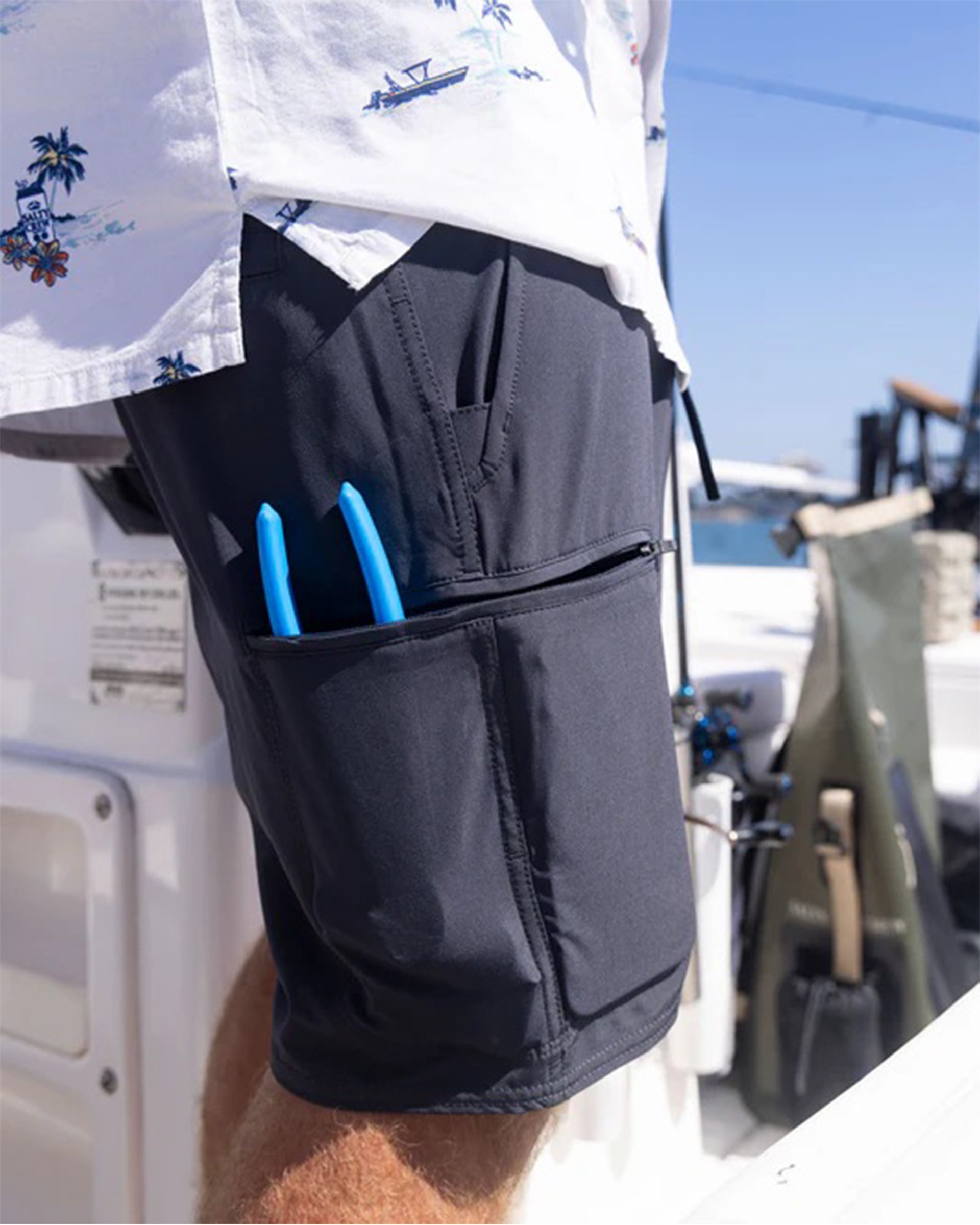 Salty Crew Transom Tech Short - Phantom